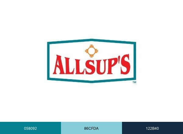 Allsup's Stores brand color palette
