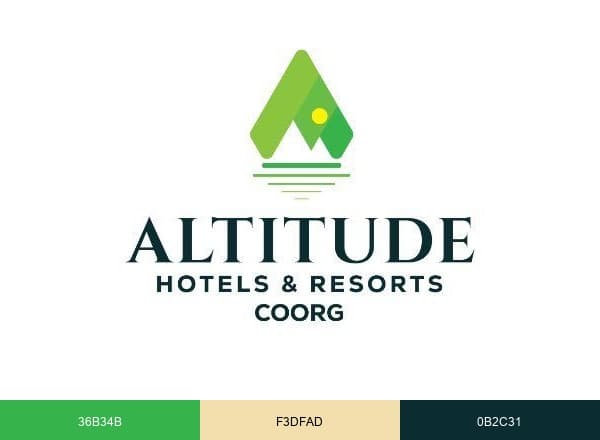 Altitude Hotels & Resorts brand color palette