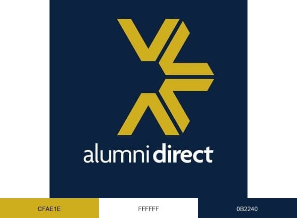 Alumni Direct brand color palette