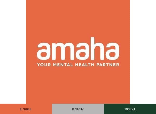 Amaha brand color palette