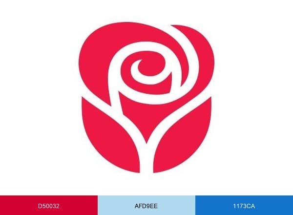 American Greetings brand color palette