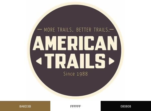 American Trails brand color palette