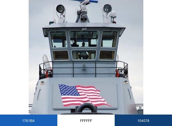 The American Waterways Operators brand color palette