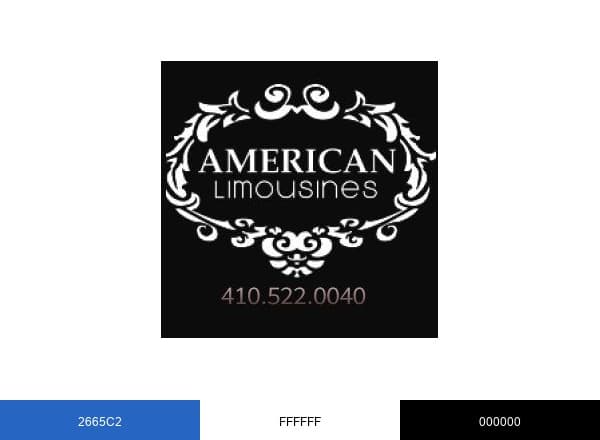 American Limousines brand color palette