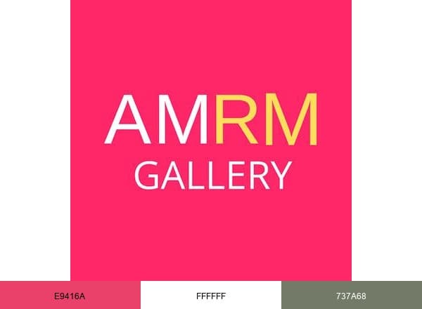 AMRM Gallery brand color palette
