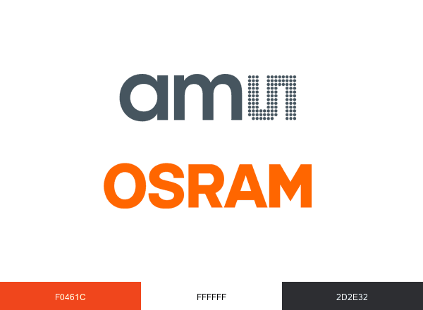 ams OSRAM brand color palette