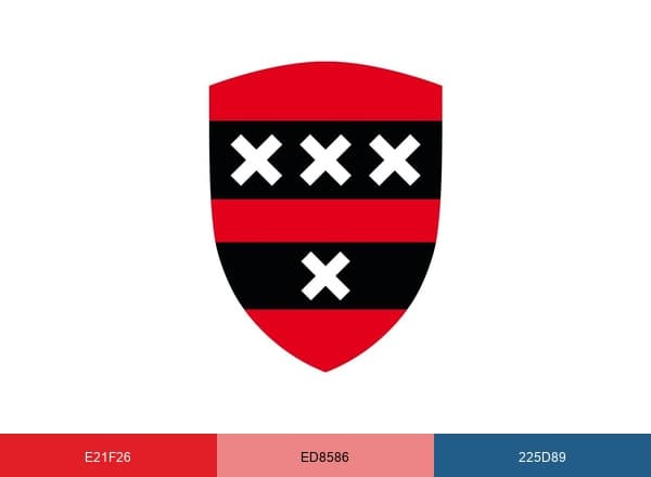 Gemeente Amstelveen brand color palette