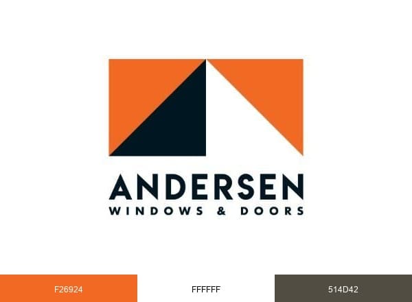 Andersen Windows + Doors brand color palette