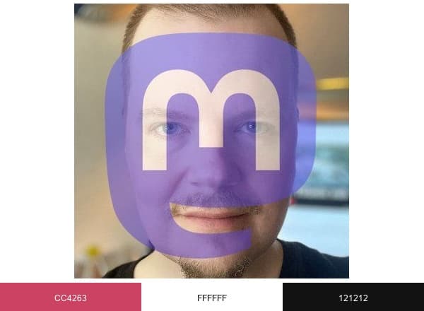 Andreas Viklund brand color palette
