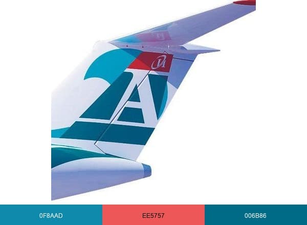 Angara Airlines | Авиакомпания Ангара brand color palette