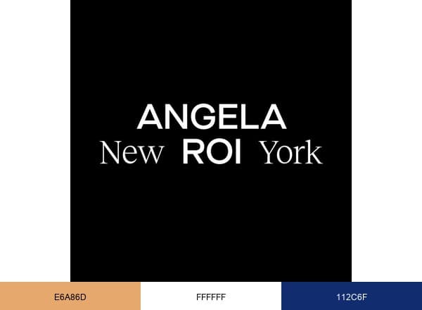 Angela Roi brand color palette