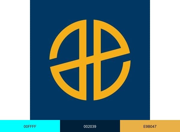 Anglo-Eastern brand color palette