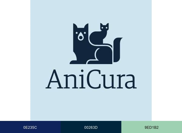 AniCura Belgium brand color palette