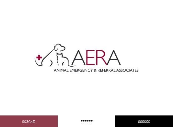 Animal Emergency & Referral Associates brand color palette