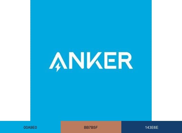 Anker Japan brand color palette