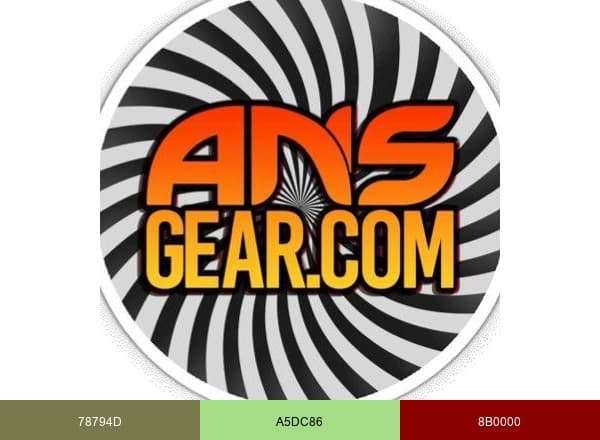 ANSgear.com brand color palette
