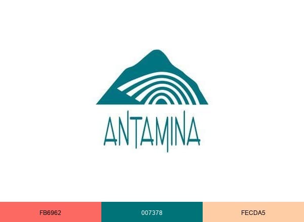 Compañía Minera Antamina brand color palette