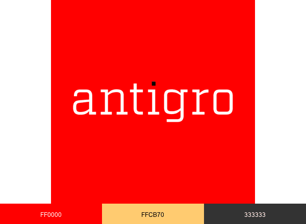 Antigro brand color palette