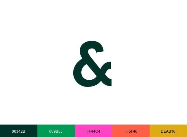 A&O Shearman brand color palette