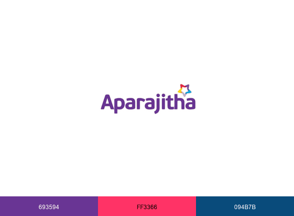 Aparajitha Corp brand color palette