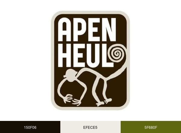 Apenheul brand color palette