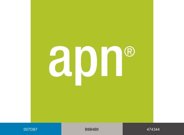 Apn Acoustic Solutions brand color palette