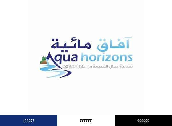 Aqua Horizons brand color palette