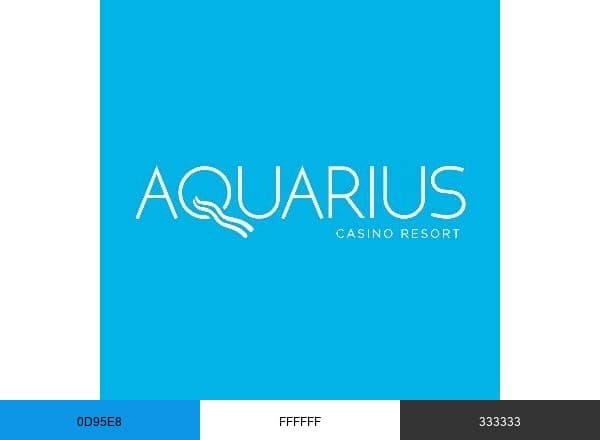 Aquarius Casino Resort brand color palette