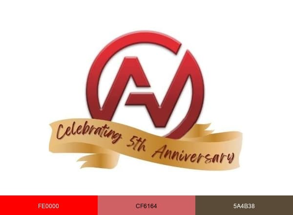 Arabian Venture Group brand color palette