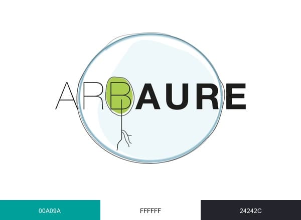 Arbaure brand color palette