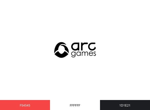 Arc Games brand color palette