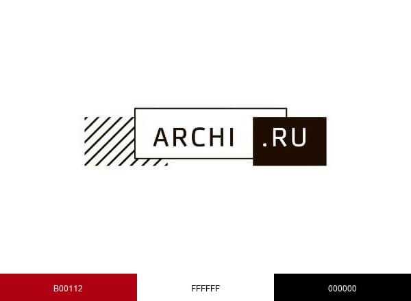 Archi.ru brand color palette