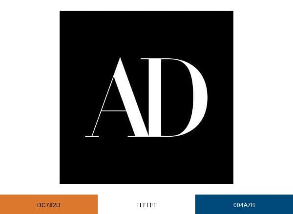 Architectural Digest brand color palette