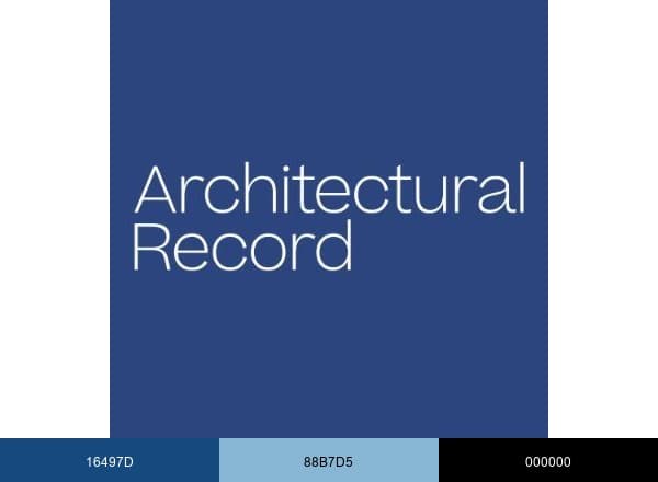 Architectural Record brand color palette