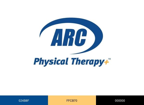 ARC Physical Therapy+ brand color palette