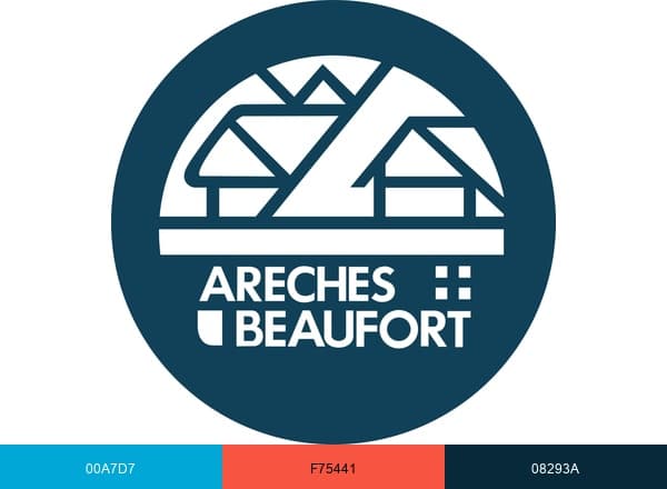 Arêches Beaufort brand color palette