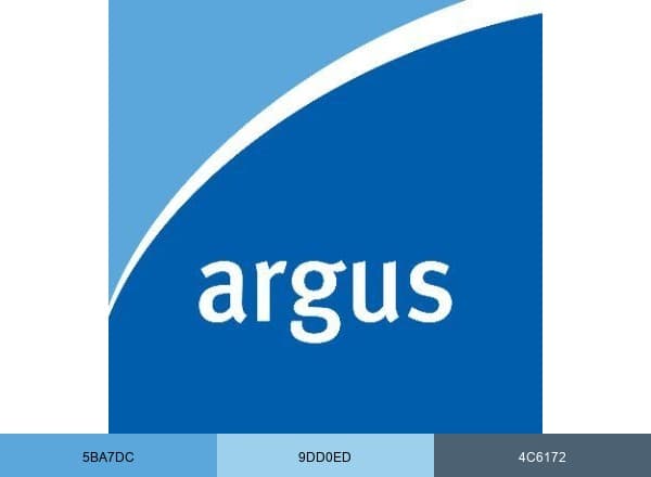 Argus Media brand color palette