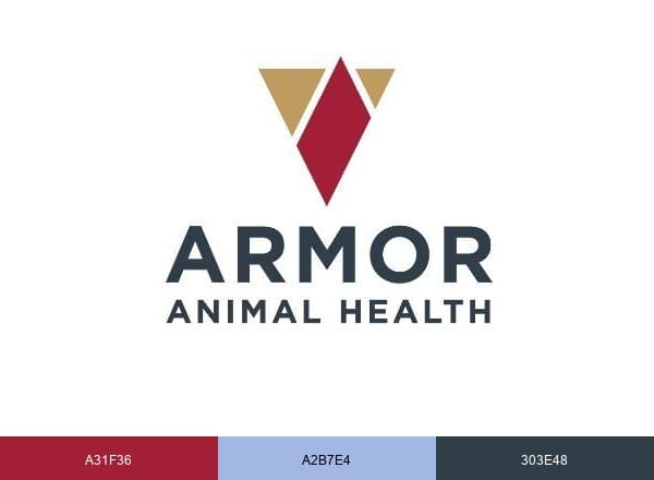 Armor Animal Health brand color palette