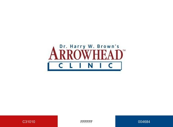 Arrowhead Clinic brand color palette