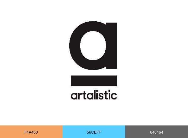 Artalistic brand color palette