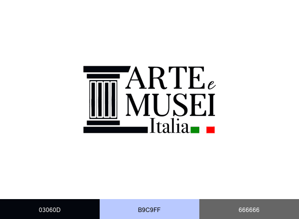 ARTE E MUSEI brand color palette