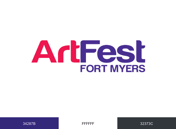 ArtFest Fort Myers brand color palette