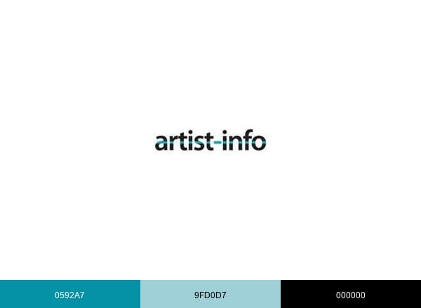 Artist-Info brand color palette