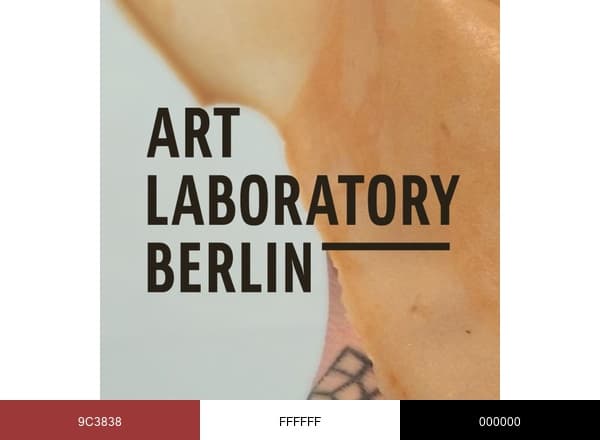 Art Laboratory Berlin brand color palette