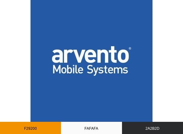 Arvento brand color palette