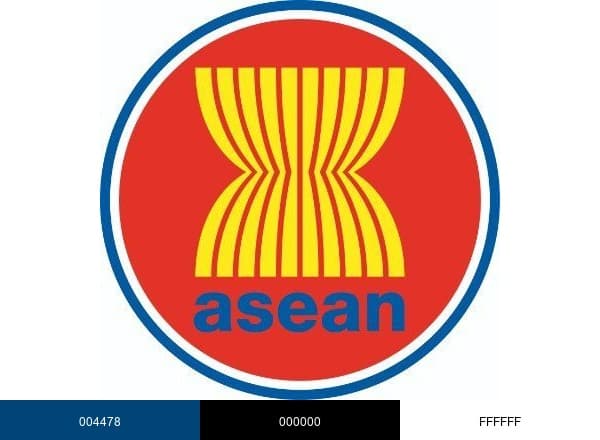 ASEAN brand color palette