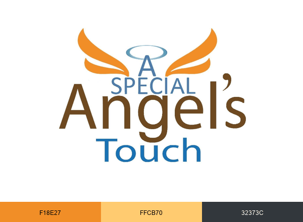 A Special Angel's Touch brand color palette