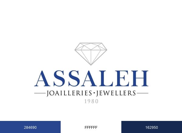 Assaleh joailleries-jewellers brand color palette