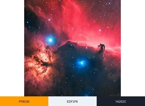AstroBackyard brand color palette