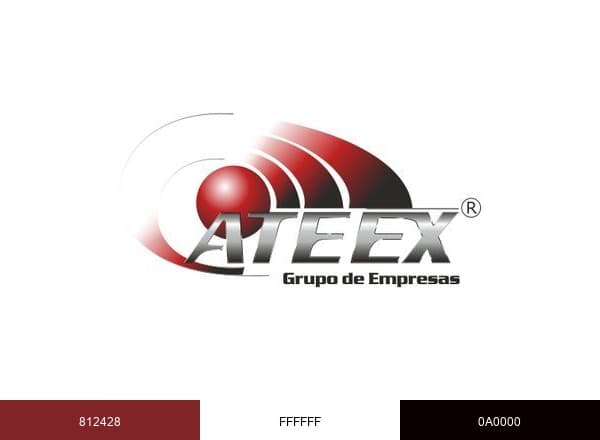 Ateex brand color palette